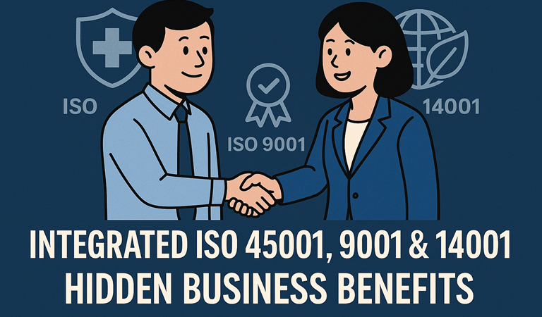 Happy clients with ISO 45001 14001 9001